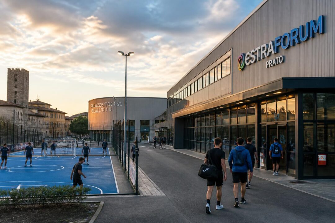 scopri l'estraforum e i principali palazzetti del calcio a 5 a prato, i luoghi ideali dove giocare a futsal in città.